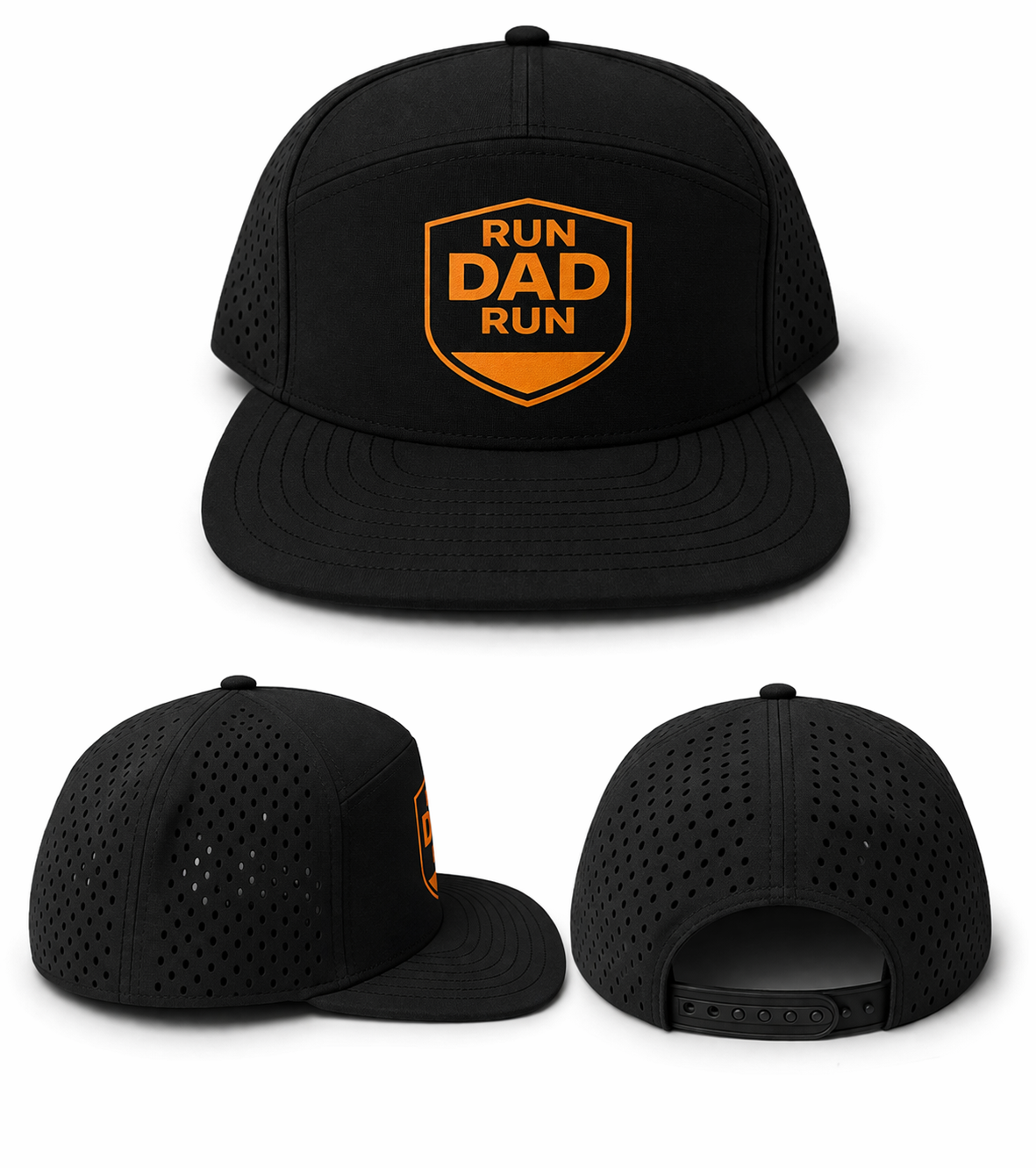 Run Dad Run Snapback - Core Edition