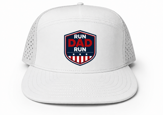 Run Dad Run Snapback - Patriotic Edition