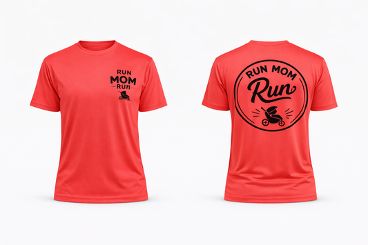 Run Mom Run Performance Tee
